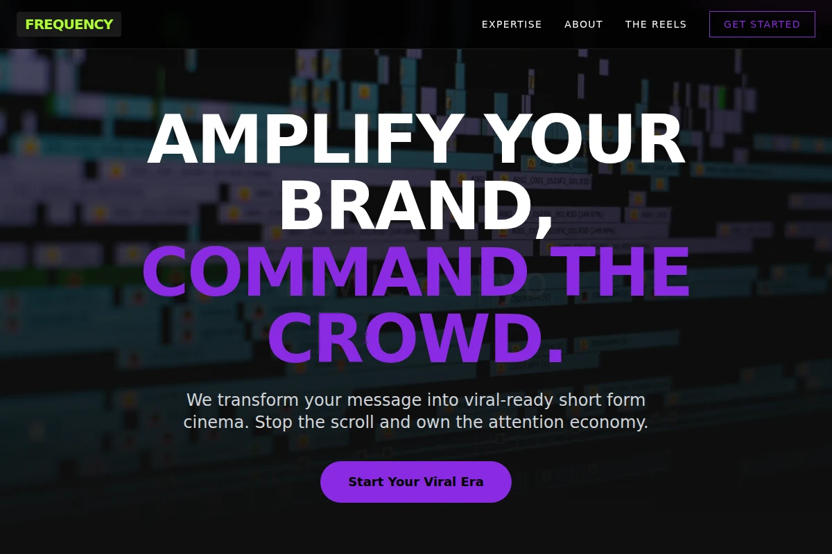 Frequency Short Form Video Agency