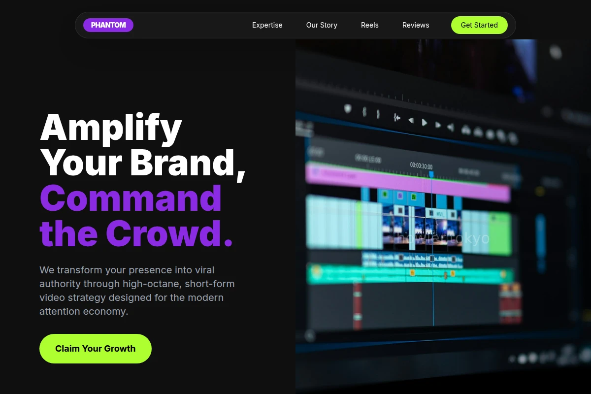 Phantom Short Form Video Agency