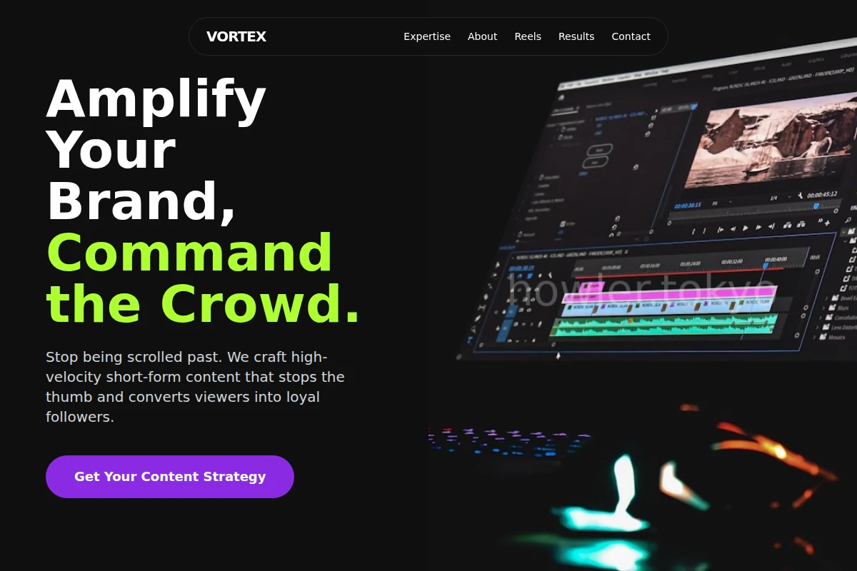 Vortex Short Form Video Agency