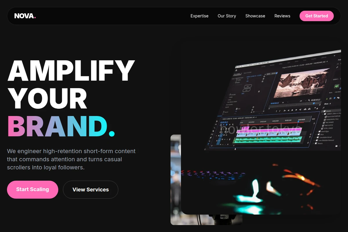 Nova Short Form Video Agency