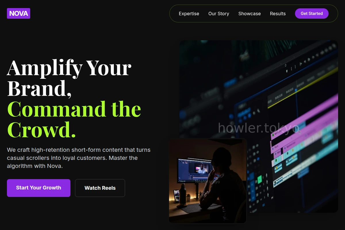 Nova Short Form Video Agency