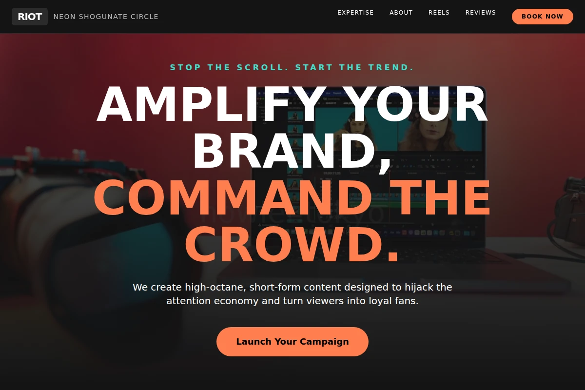 Riot Short Form Video Agency