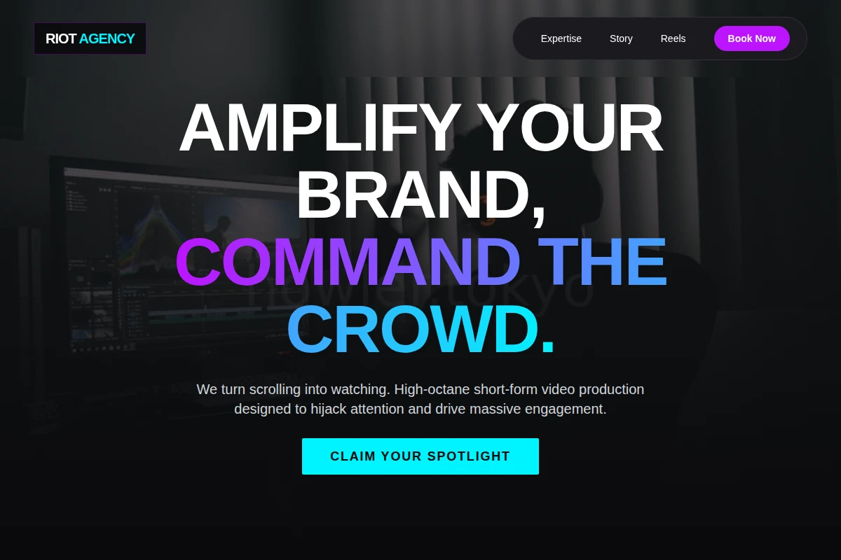 Riot Short Form Video Agency
