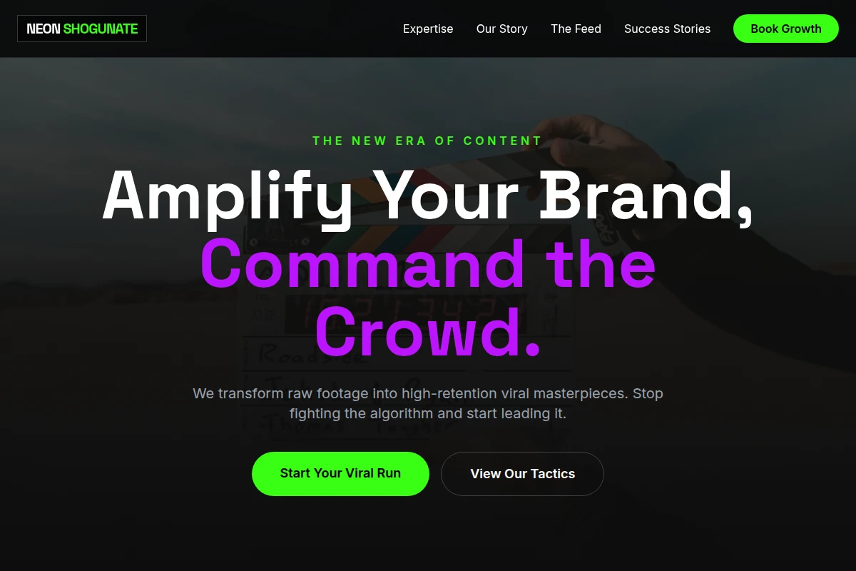Static Short Form Video Agency
