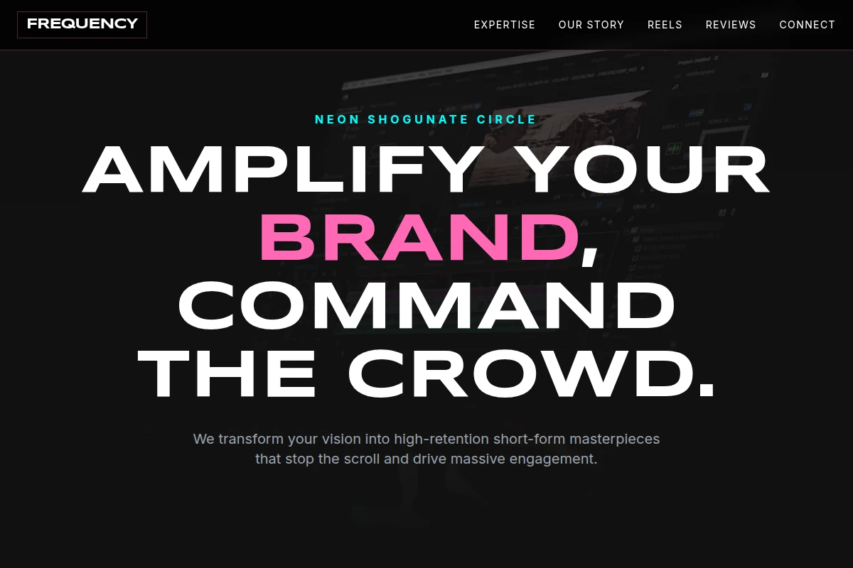 Frequency Short Form Video Agency