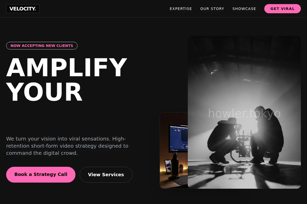 Velocity Short Form Video Agency