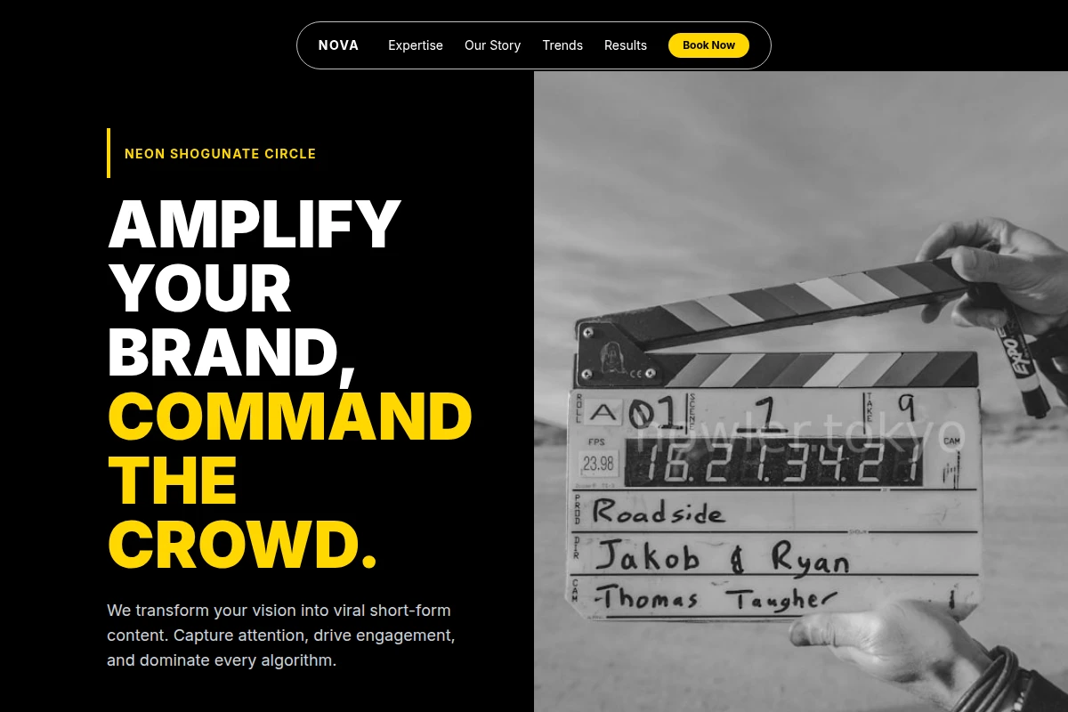 Nova Short Form Video Agency
