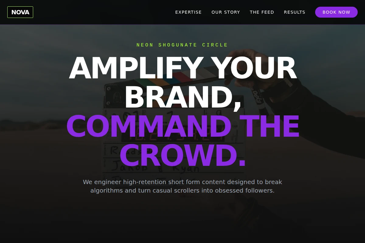 Nova Short Form Video Agency