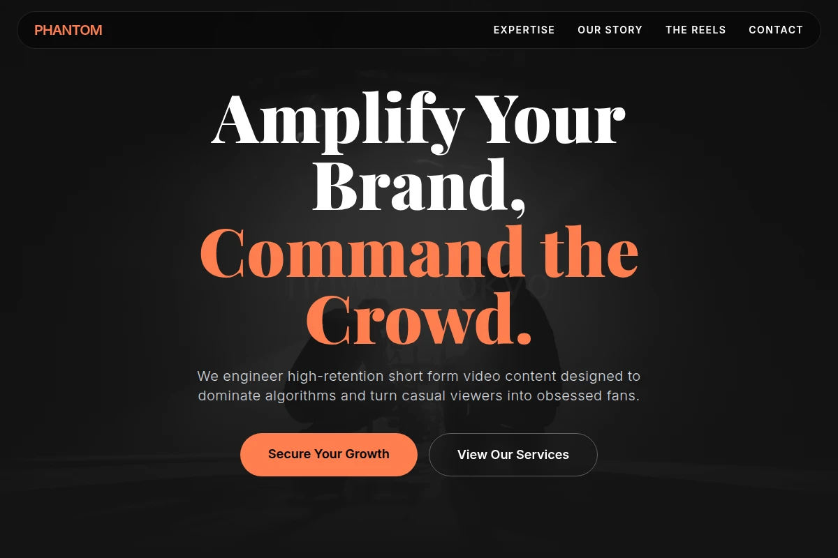 Phantom Short Form Video Agency