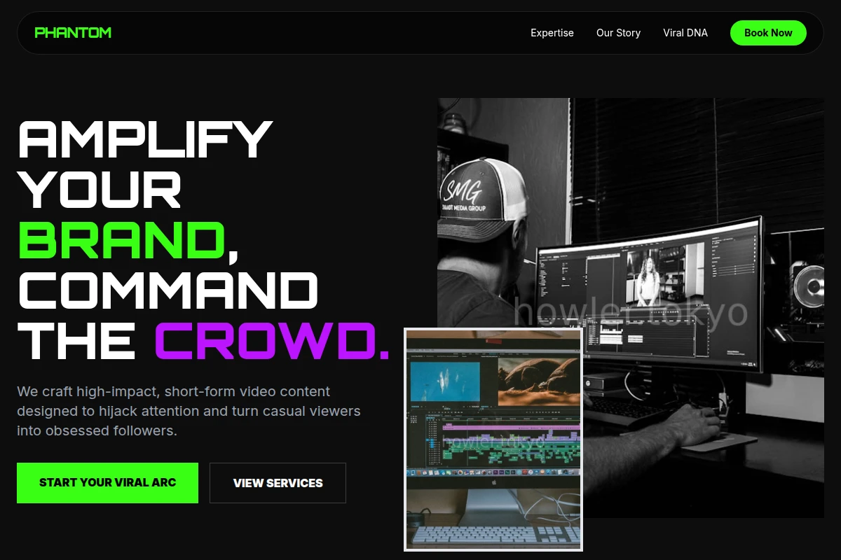 Phantom Short Form Video Agency