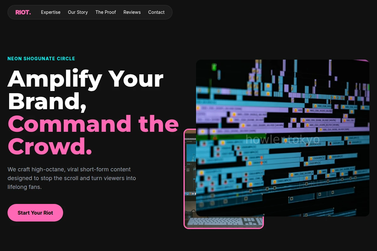 Riot Short Form Video Agency