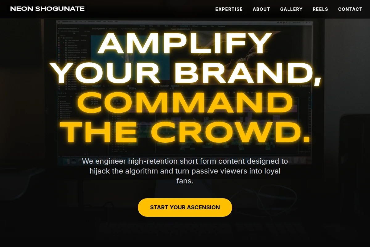 Synthwave Short Form Video Agency